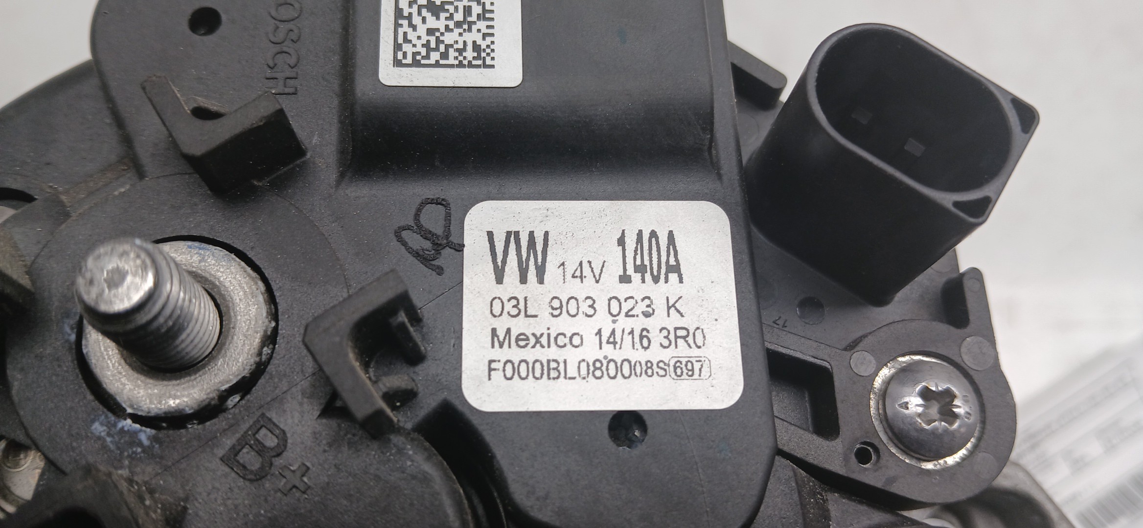 Alternador VOLKSWAGEN Jetta IV (162, 163) Imagem-4