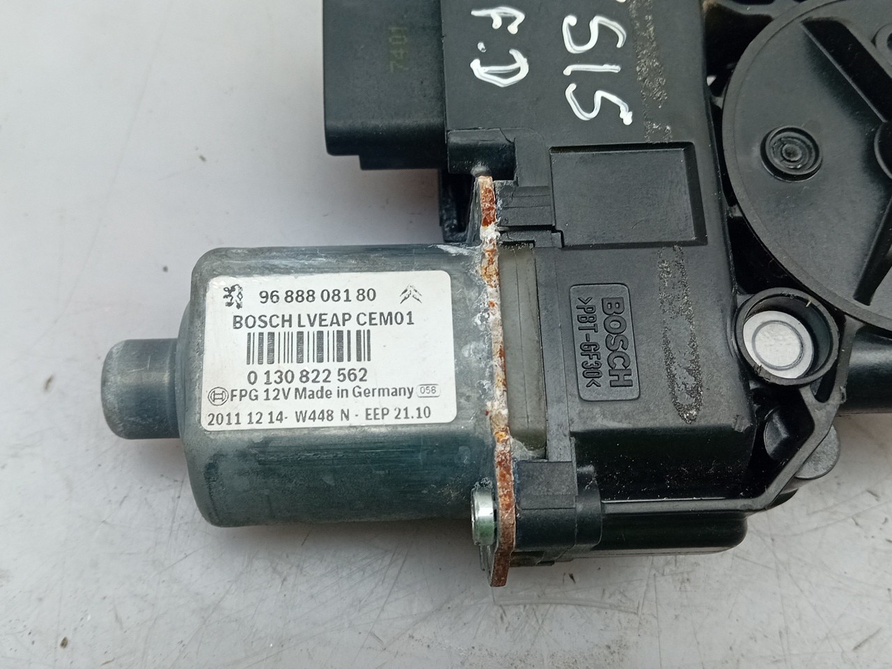 Front Right Door Window Regulator Motor PEUGEOT 508 Imagem-3