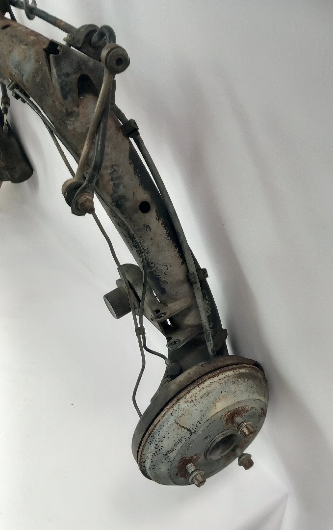 Rear axle with drum brakes SMART City-Coupé (450) Imagem-3