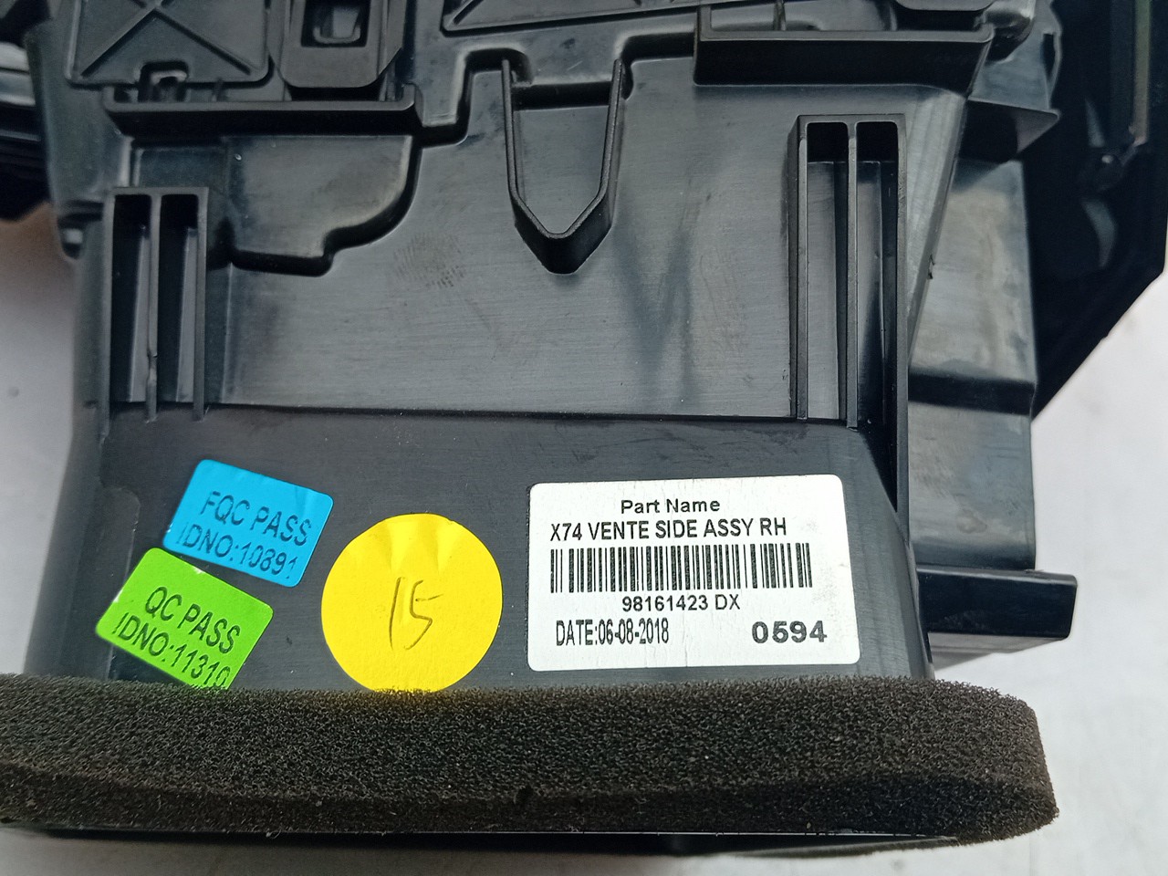 Diffuser / air vent DS DS7 Crossback (J_) Imagem-2
