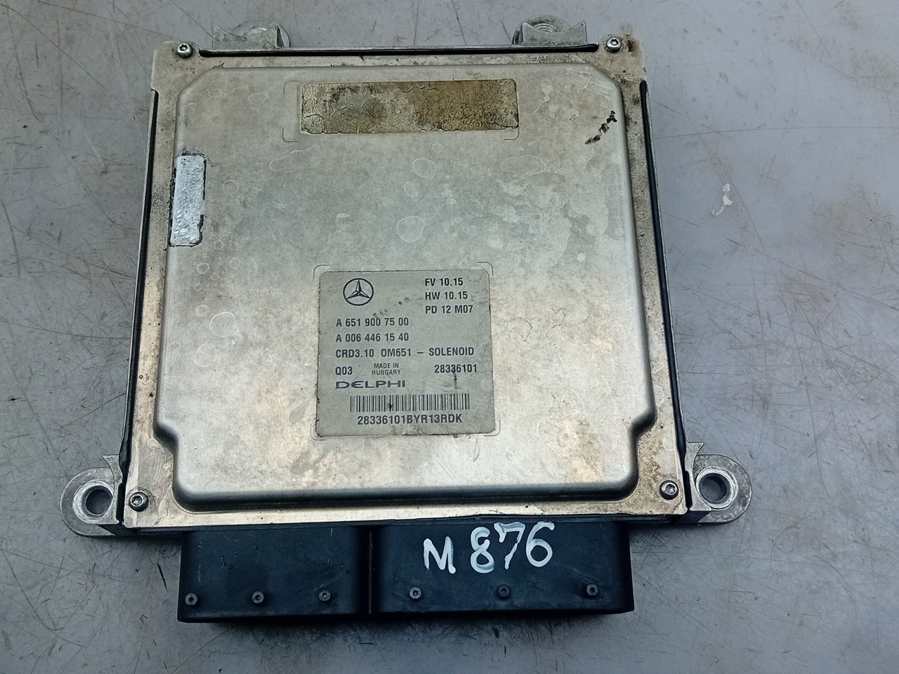 Centralina motor / ECU MERCEDES-BENZ Classe C (W204) Imagem-1
