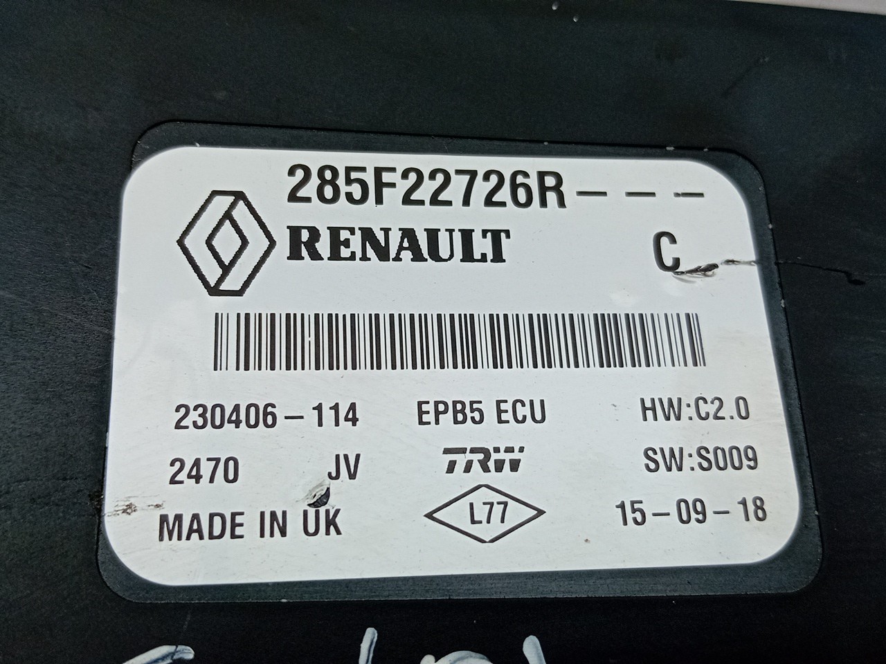 Module de confort RENAULT Kadjar (HA_, HL_) Imagem-3