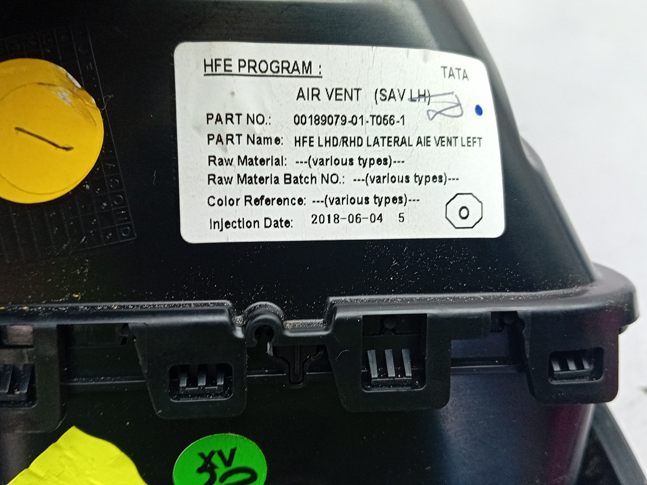 Diffuser / air vent RENAULT Kadjar (HA_, HL_) Imagem-2