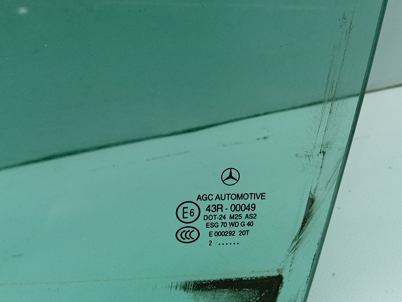 Vidrio puerta Trasero Izquierdo MERCEDES-BENZ Classe C (W204) Imagem-1