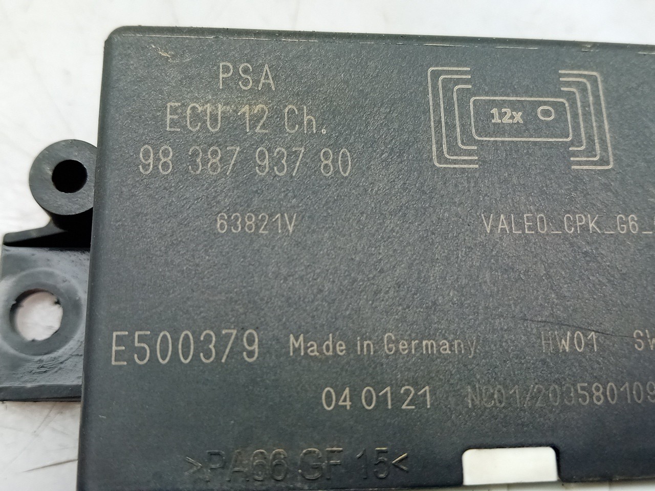 Parking PDC Control Unit Module DS DS7 Crossback (J_) Imagem-3