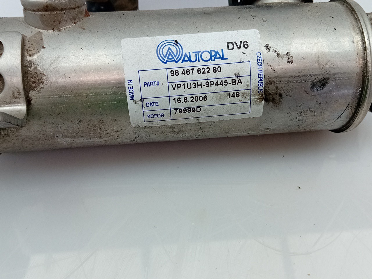 Radiateur de gaz EGR PEUGEOT 307 SW (3H) Imagem-2