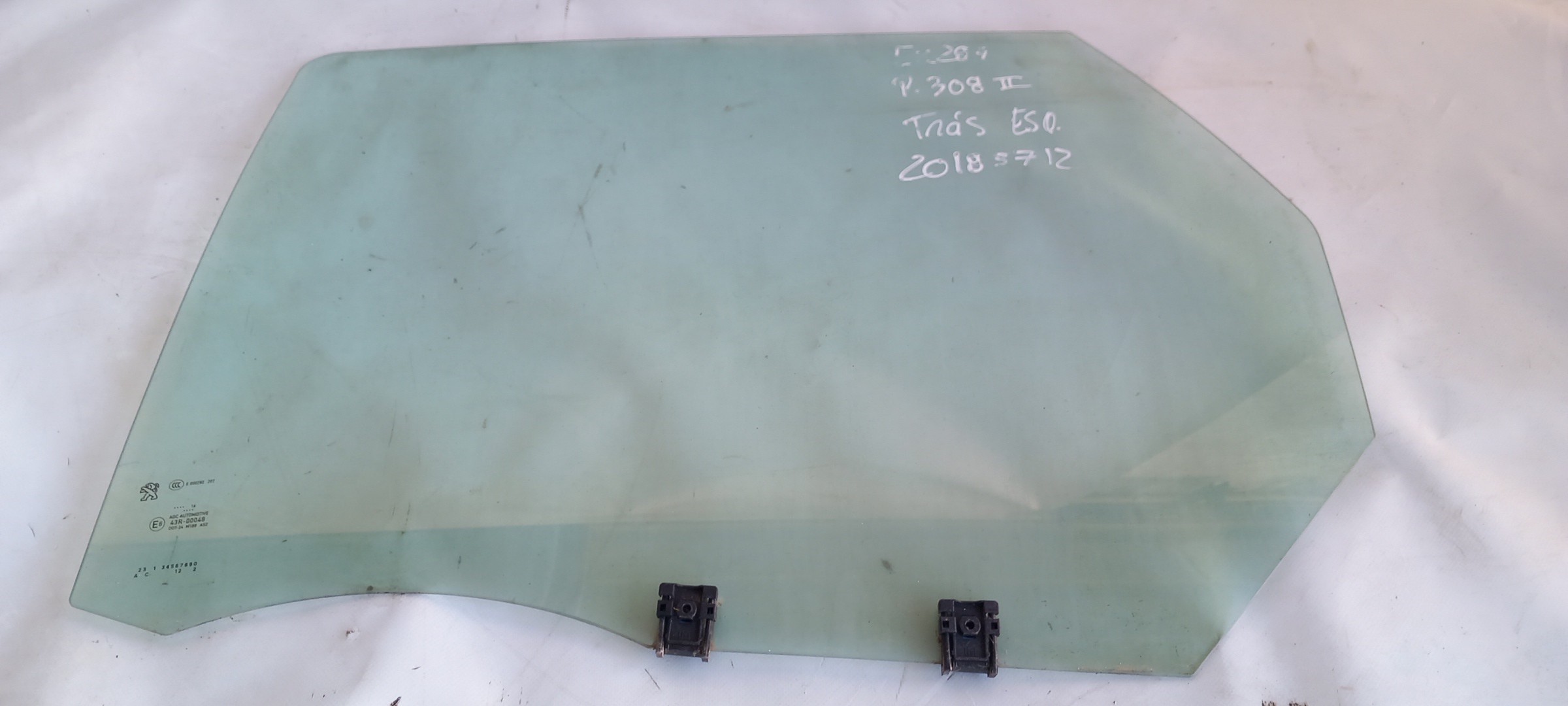 Left rear door glass