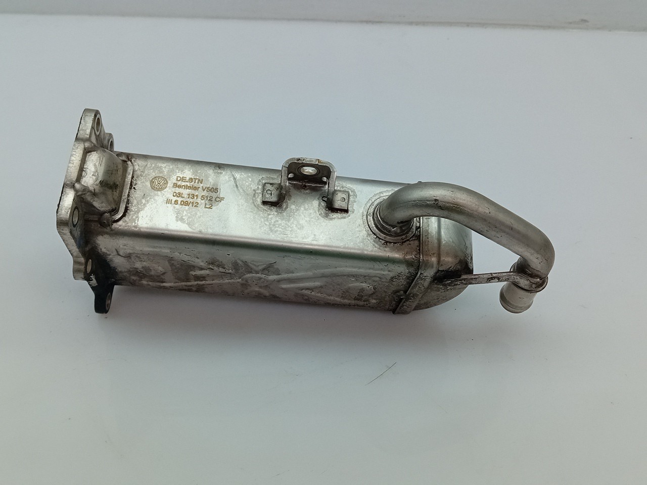 EGR gas radiator