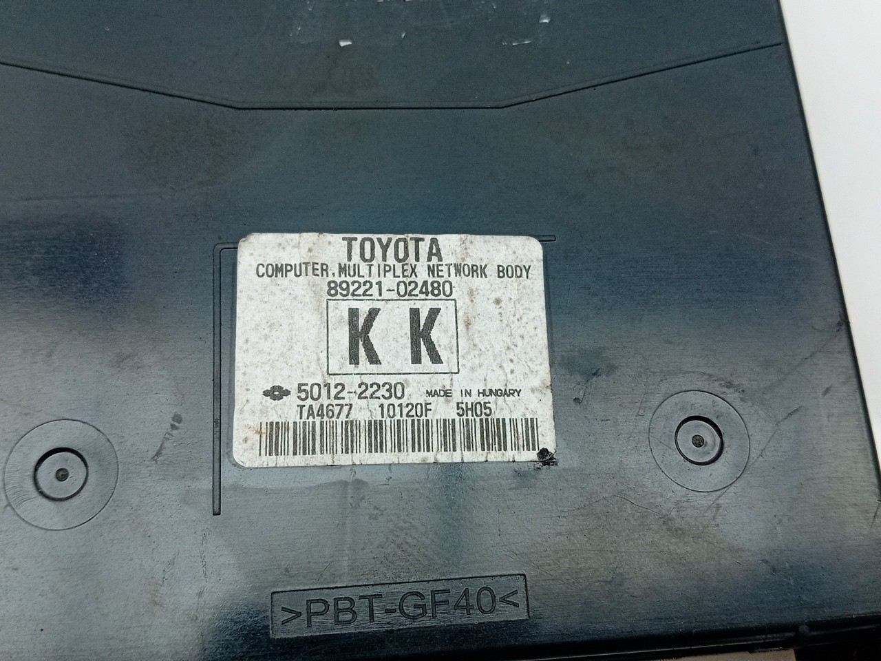 Module de confort TOYOTA Auris Touring Sports (_E18_) Imagem-1