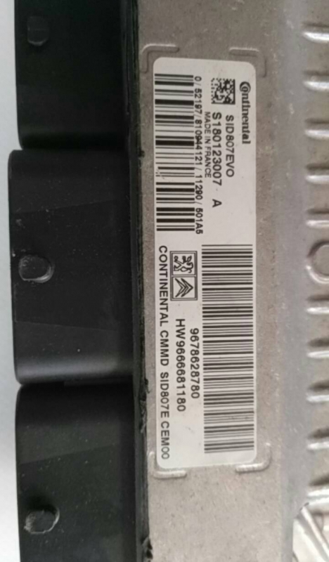 Centralina motor / ECU CITROËN C4 II (B7) Imagem-1