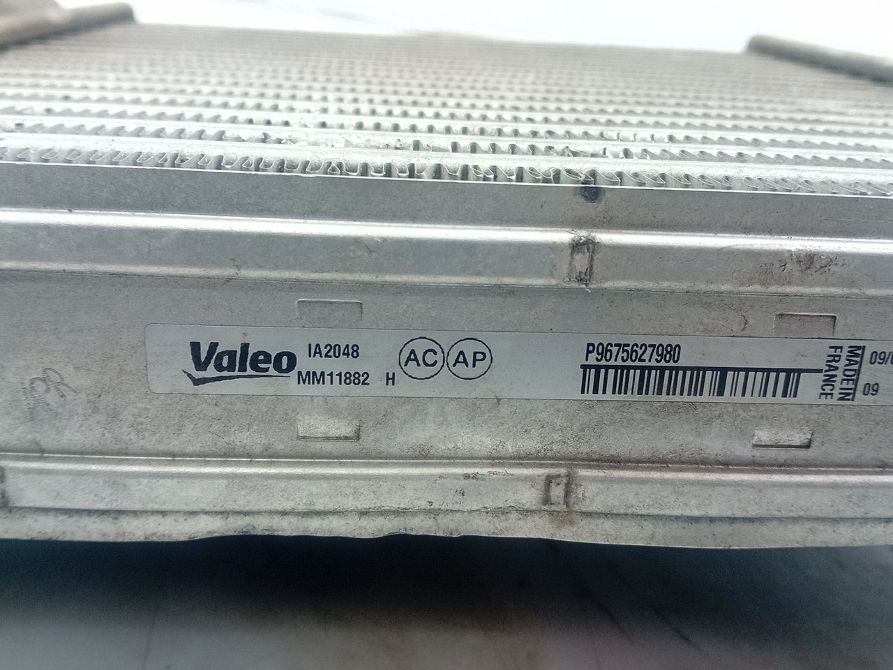 Radiateur d'intercooler PEUGEOT 5008 II (M_) Imagem-3