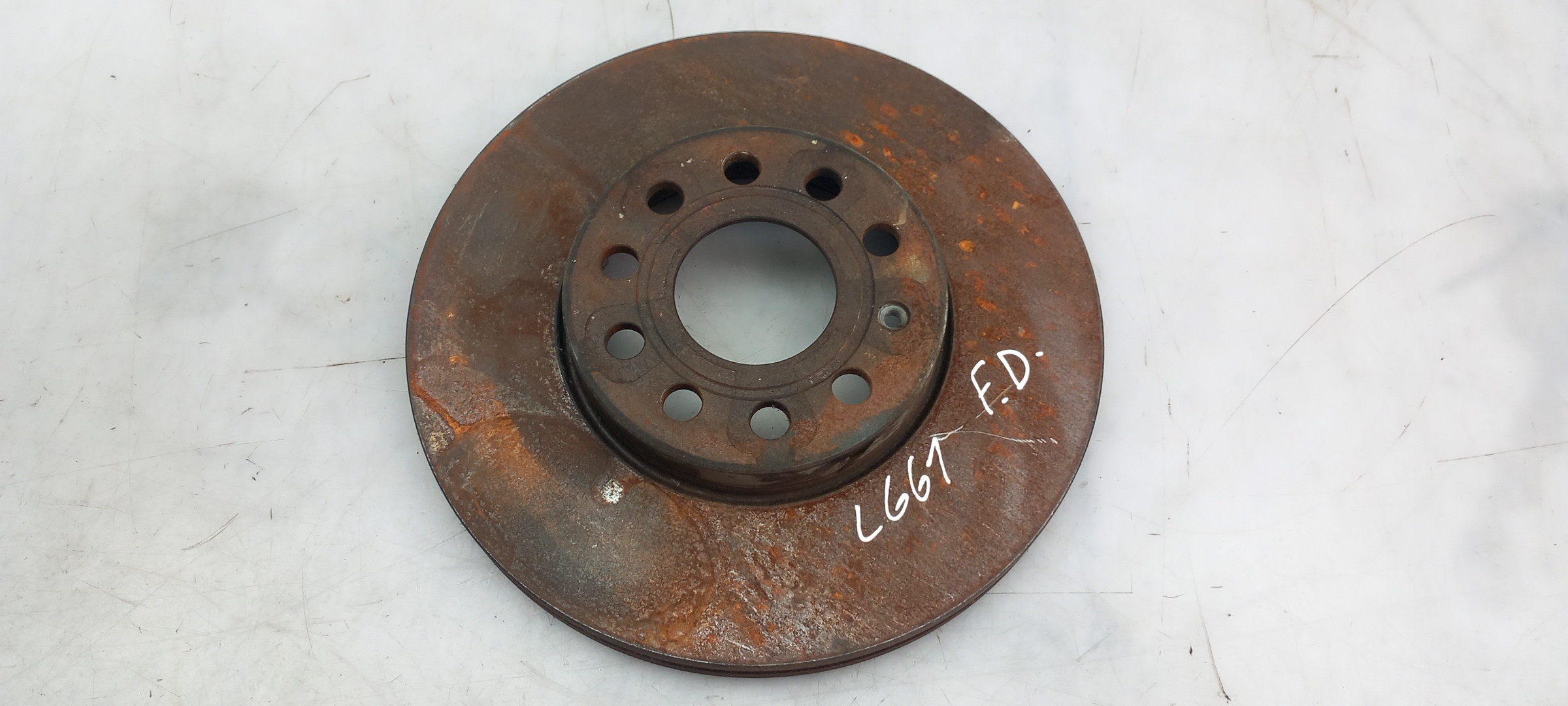 Disque de frein avant Droite
