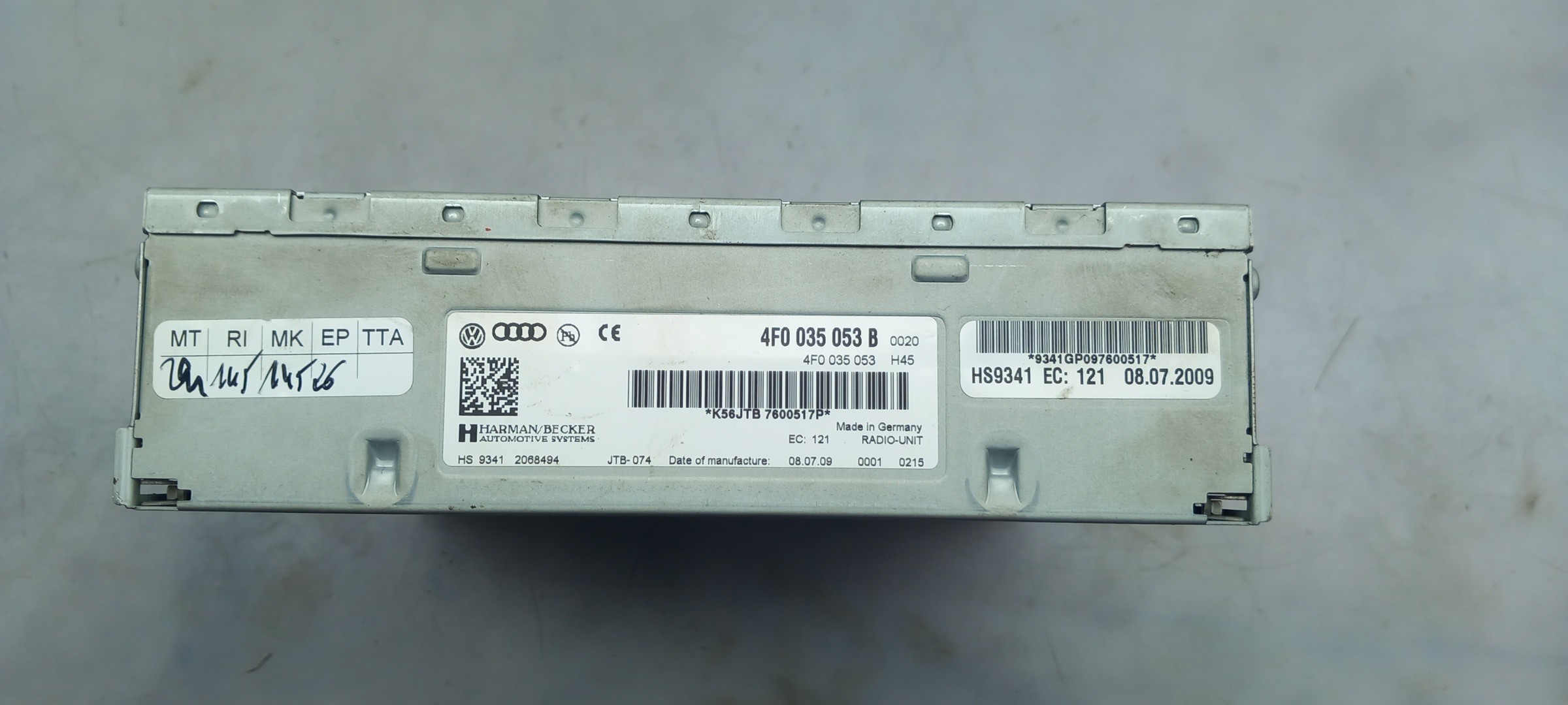 Radio / autorradio AUDI Q5 (8R) Imagem-3