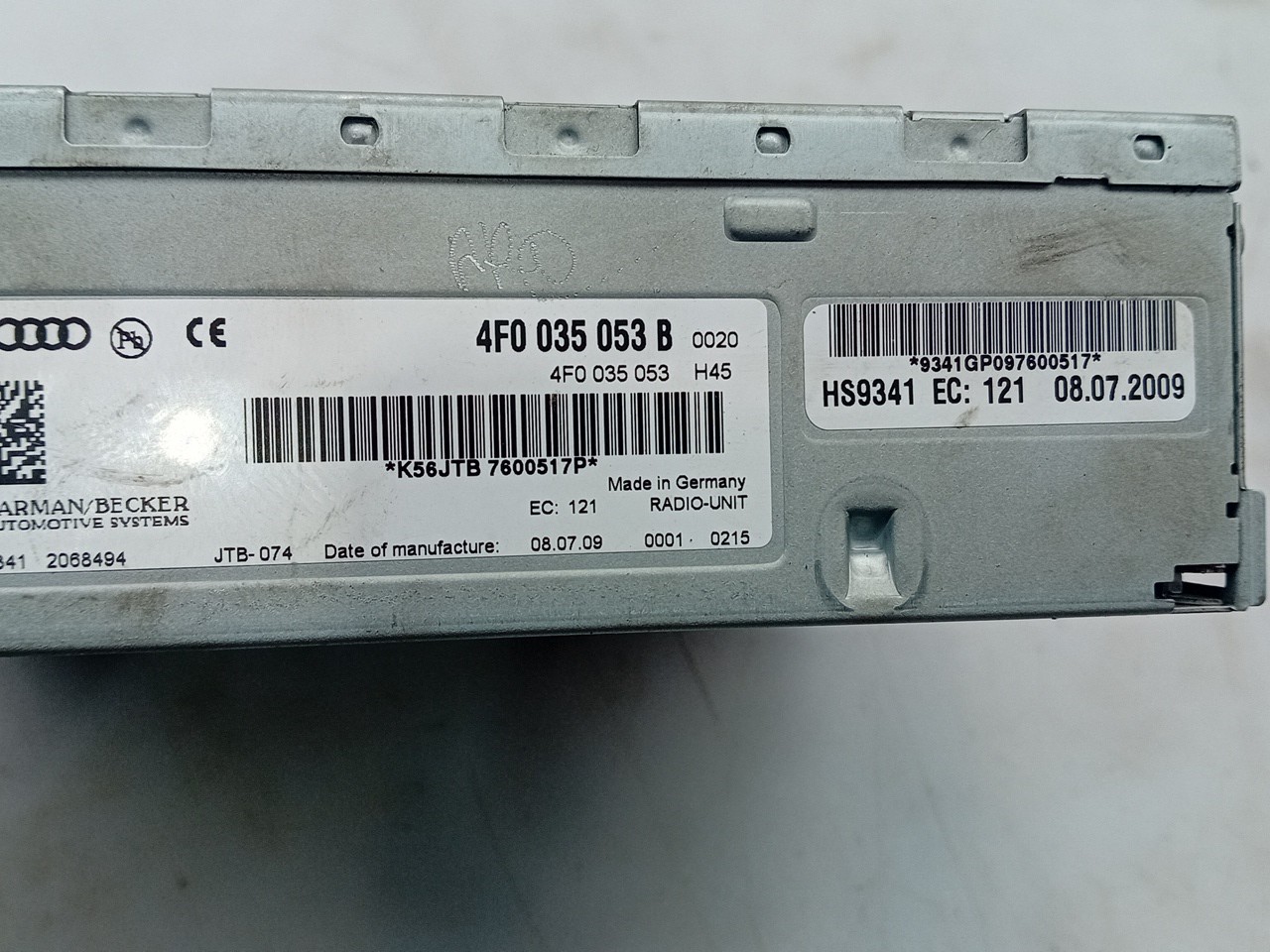 Radio / autorradio AUDI Q5 (8R) Imagem-4