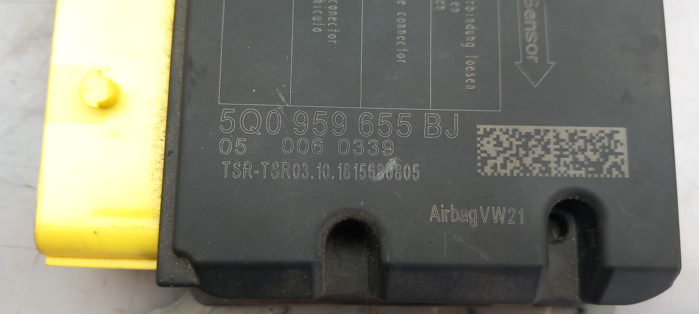 Centralina airbag VOLKSWAGEN Golf VII (5G1, BQ1, BE1, BE2) Imagem-3