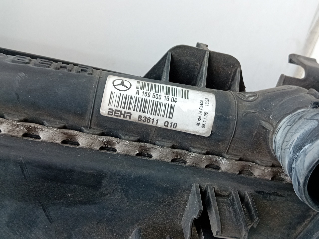 Radiador de água MERCEDES-BENZ Classe B (W245) Imagem-2