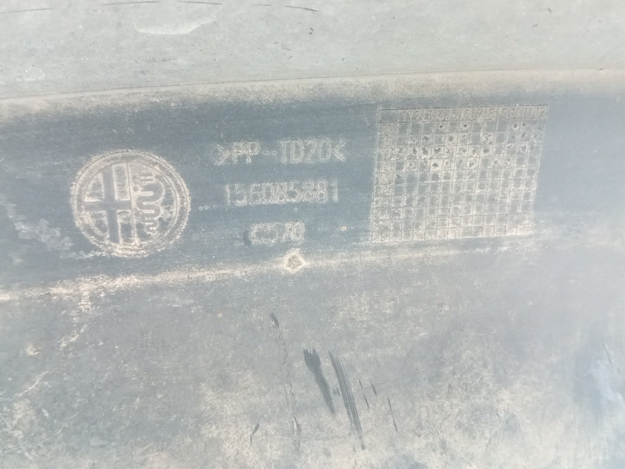 Spoiler paraurti posteriore ALFA ROMEO Giulietta (940_) Imagem-8
