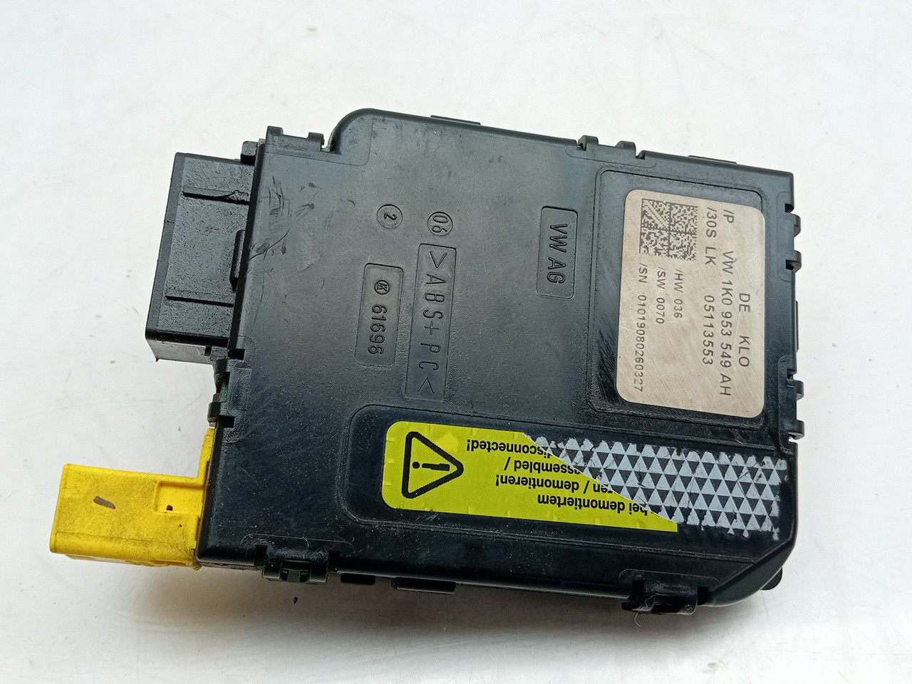 Sensor ângulo direção VOLKSWAGEN Golf V (1K1) Imagem-1