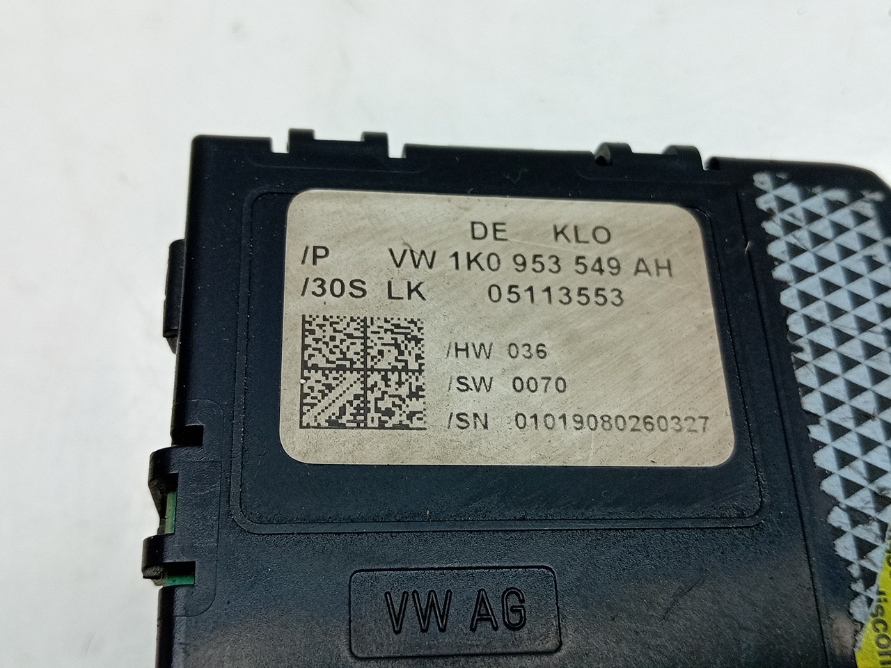 Sensor ângulo direção VOLKSWAGEN Golf V (1K1) Imagem-3