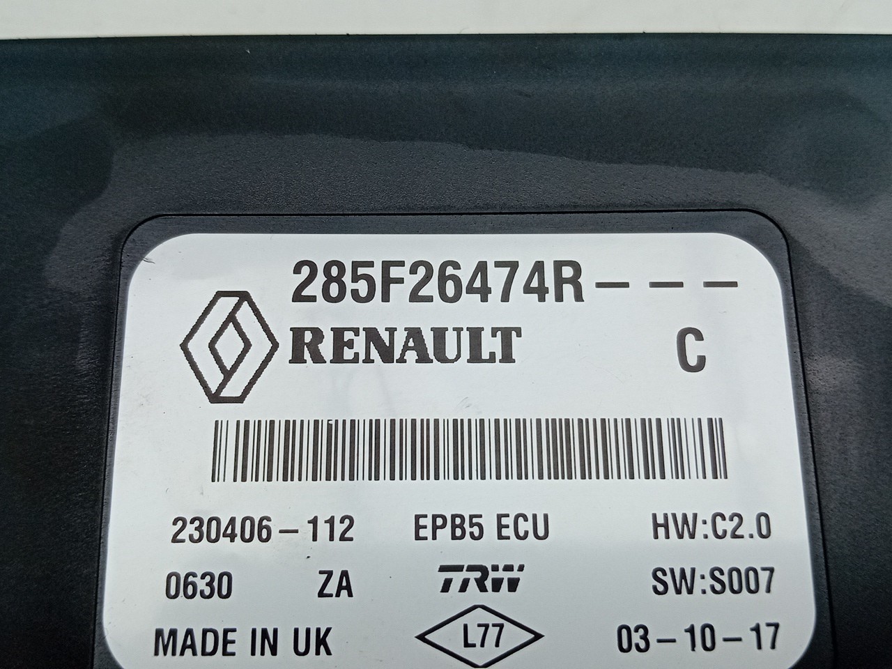 Module générique RENAULT Grand Scénic IV (R9_) Imagem-3