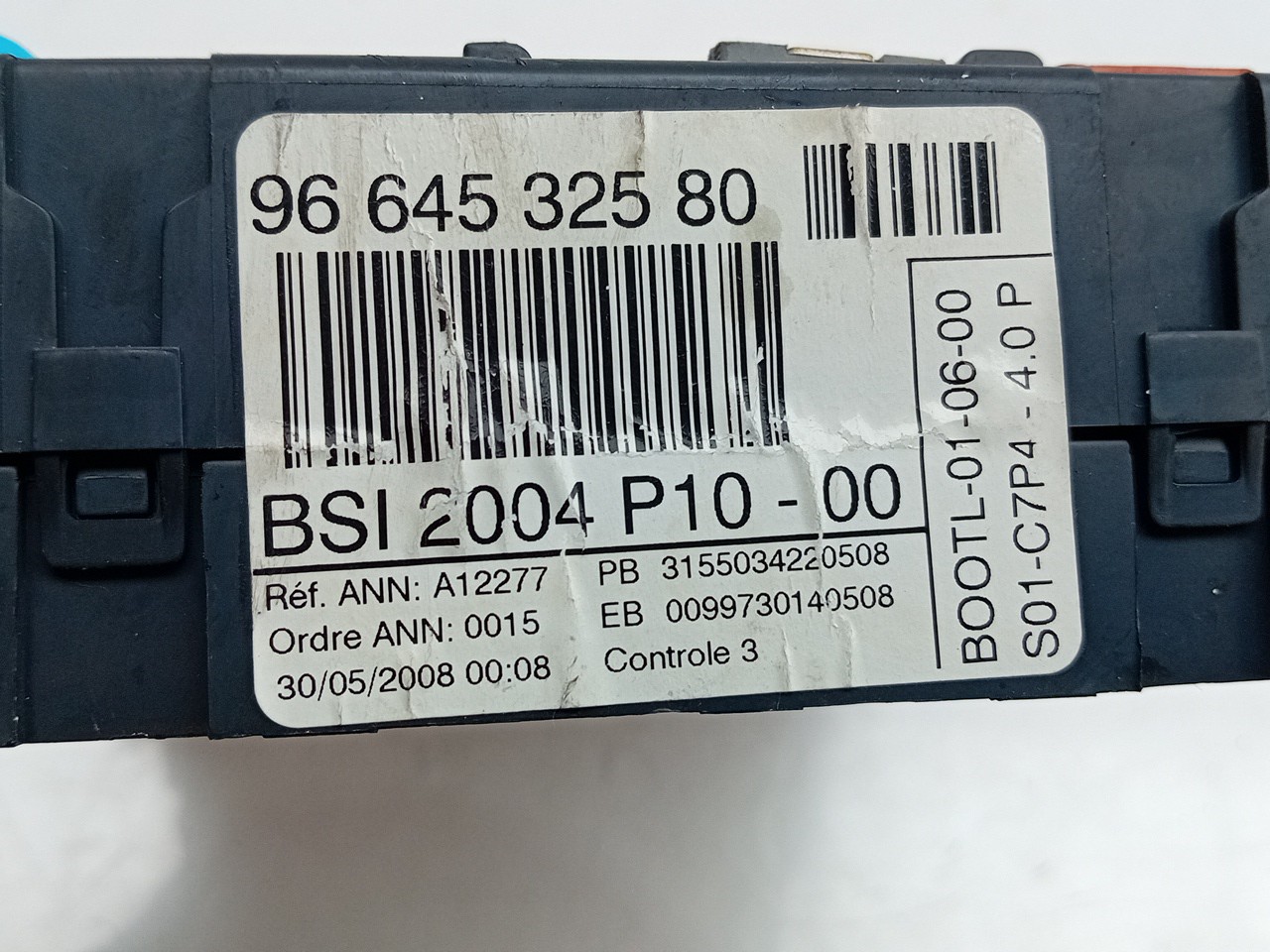 Fuse box / SAM / BSI CITROËN C2 (JM_) Imagem-3