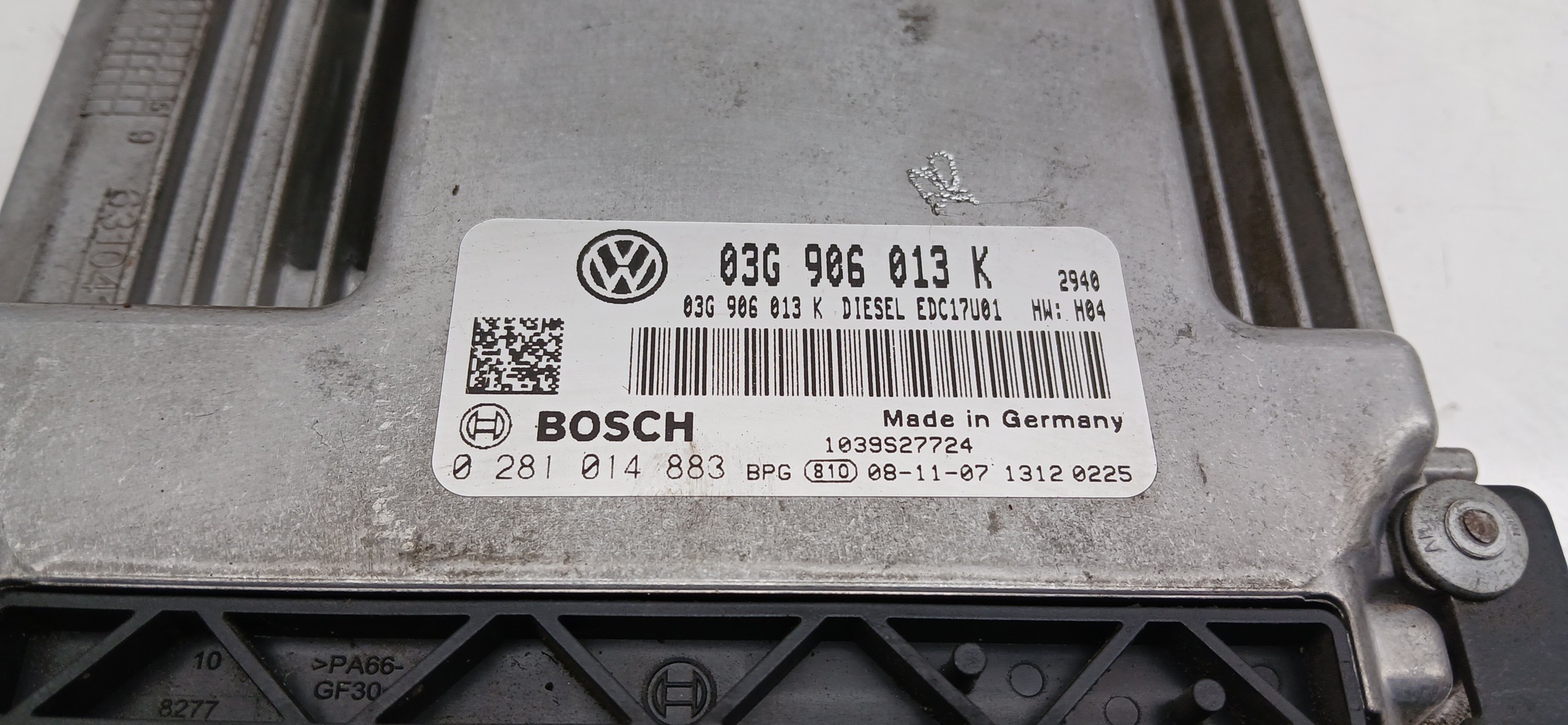 Engine control unit / ECU SEAT Ibiza IV (6J5, 6P1) Imagem-2