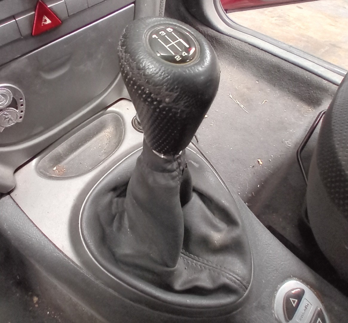 Pomello / soffietto del cambio