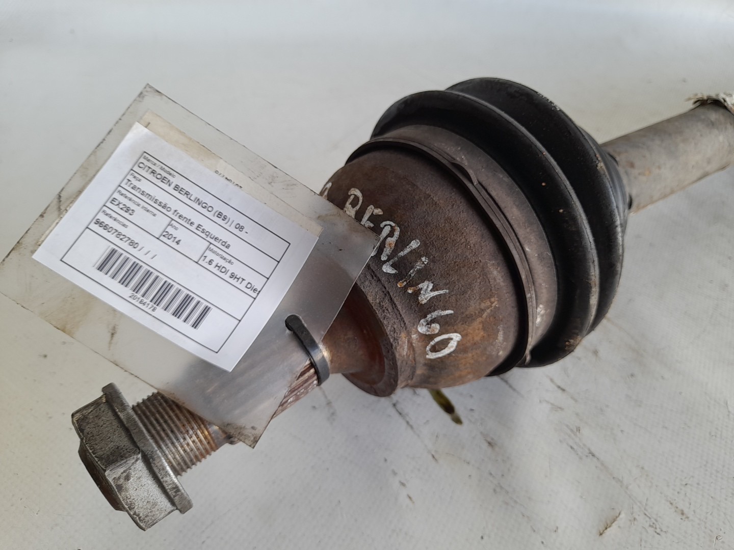 Transmission avant gauche CITROËN Berlingo (B9) Imagem-1