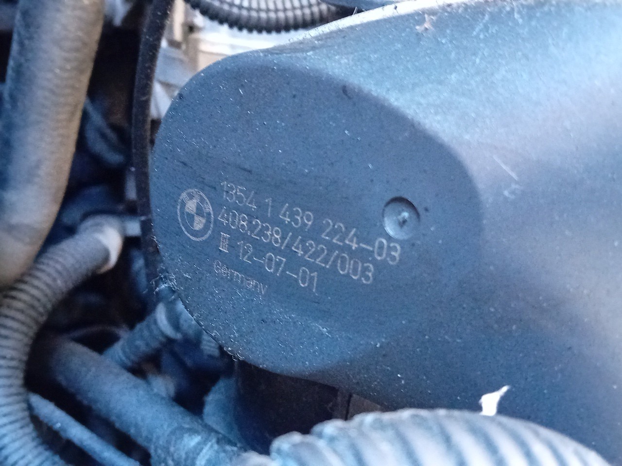 Throttle body BMW 3 Compact (E46) Imagem-1
