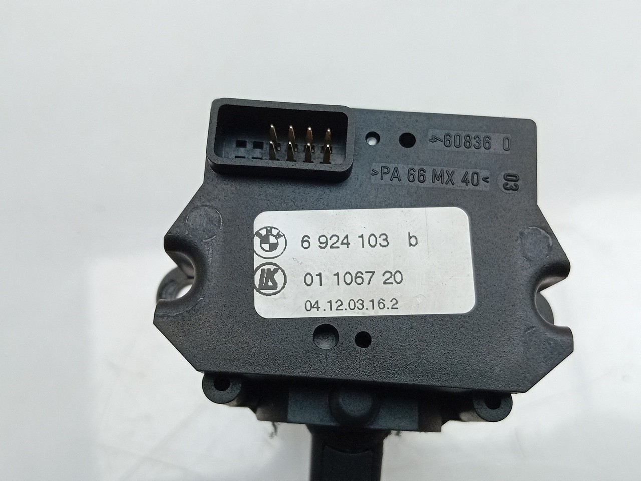 Conjunto / manetes de luzes e limpa vidros BMW 5 (E60) Imagem-2