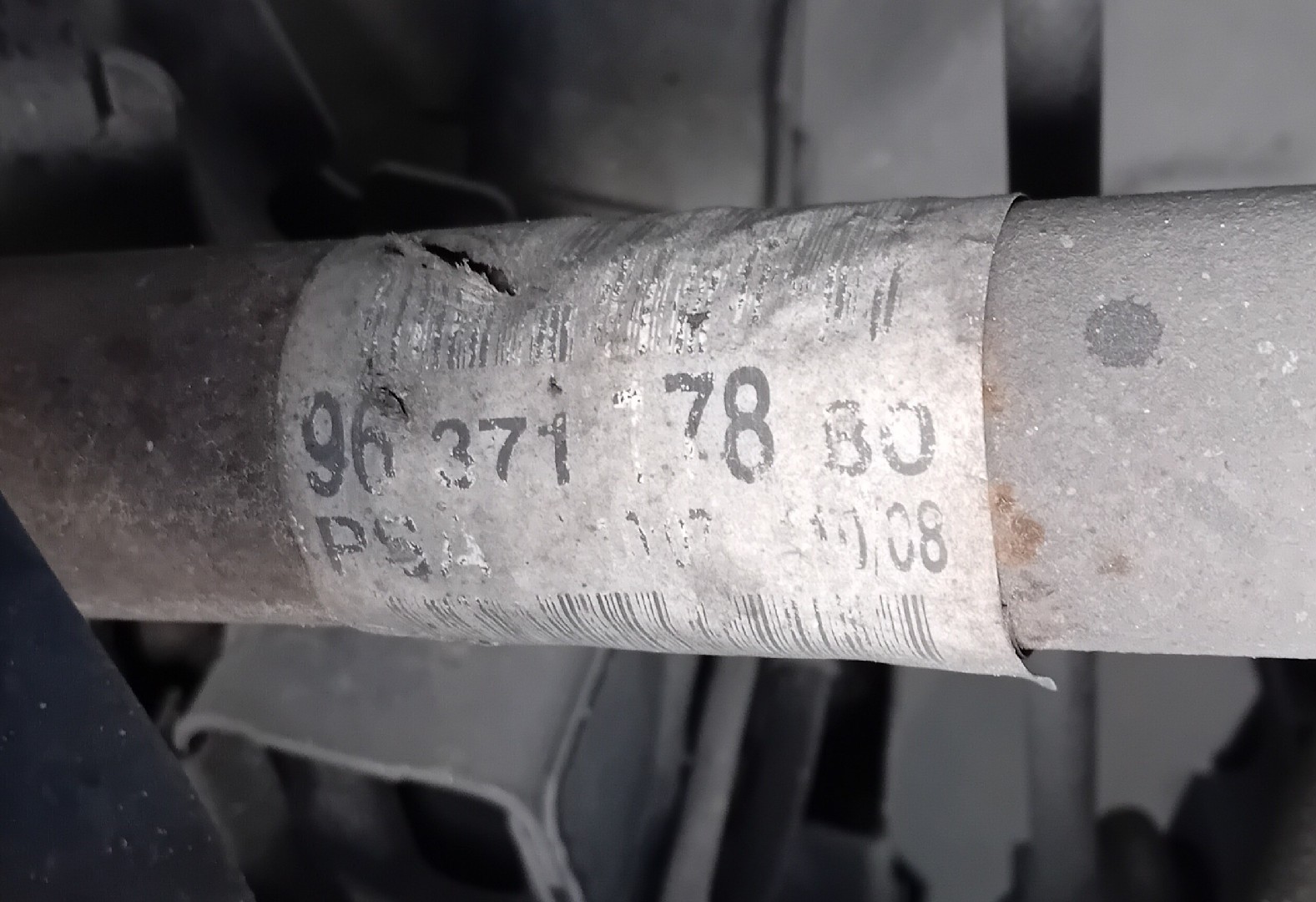 Right front driveshaft CITROËN C4 Coupé (LA_) Imagem-1
