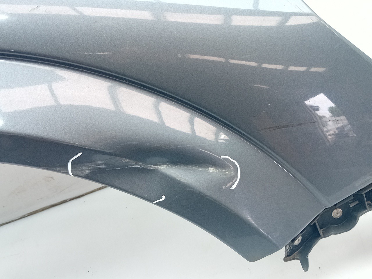 Right fender OPEL Astra H Caravan (L35) Imagem-2