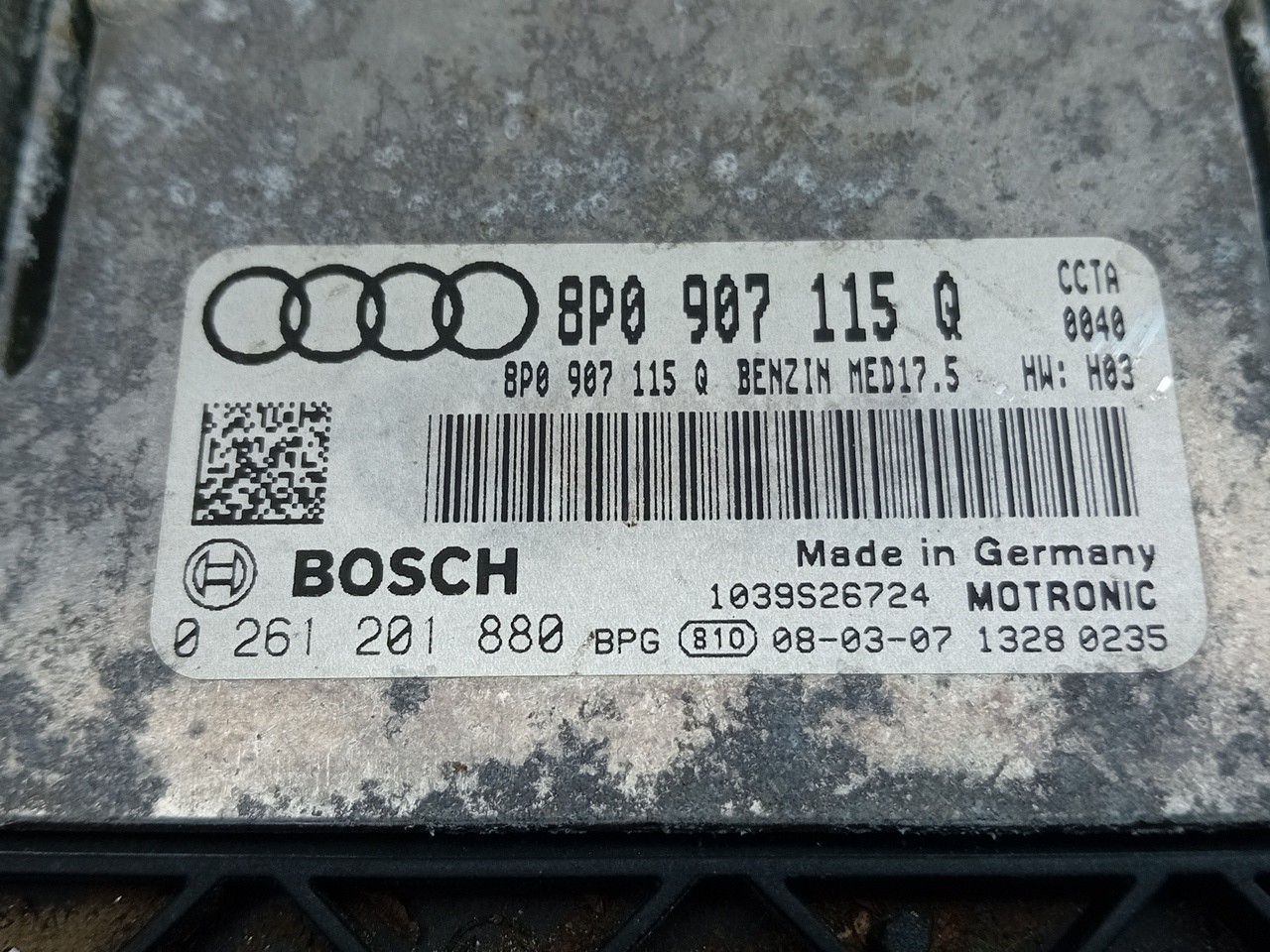 Centralina motor / ECU AUDI A3 (8P1) Imagem-2