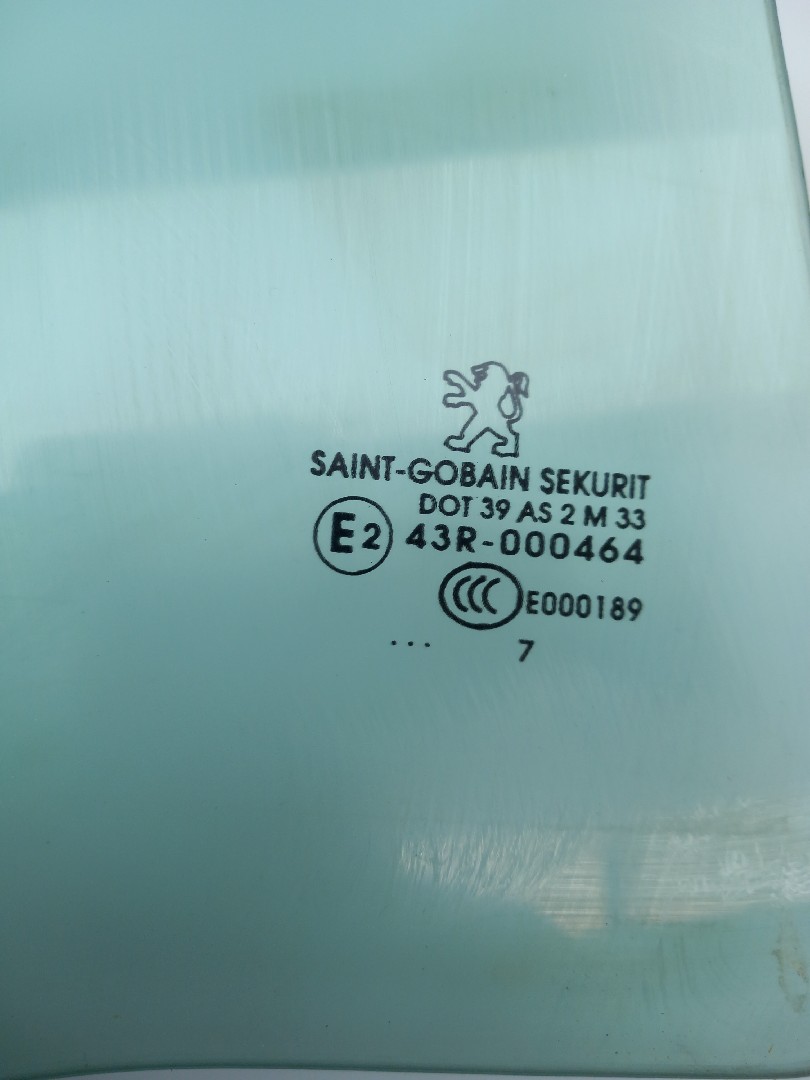 Vidro porta trás esquerdo PEUGEOT 207 (WA_, WC_) Imagem-1