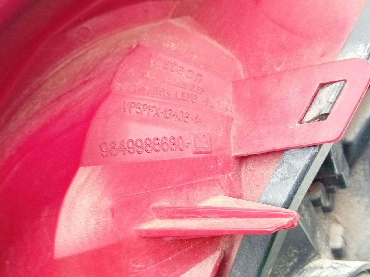 Left Tail light PEUGEOT 207 (WA_, WC_) Imagem-6