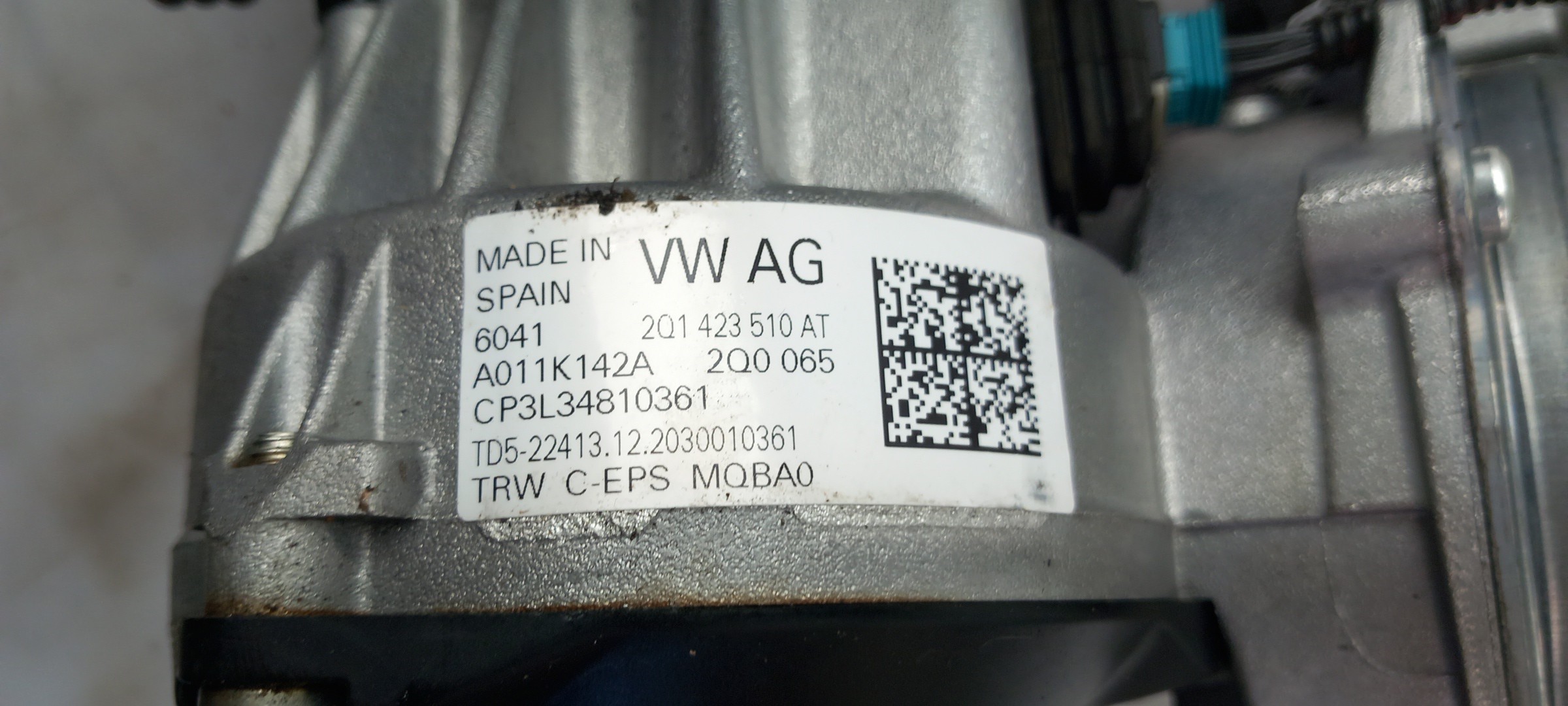 Columna de dirección VOLKSWAGEN Polo (AW1) Imagem-3