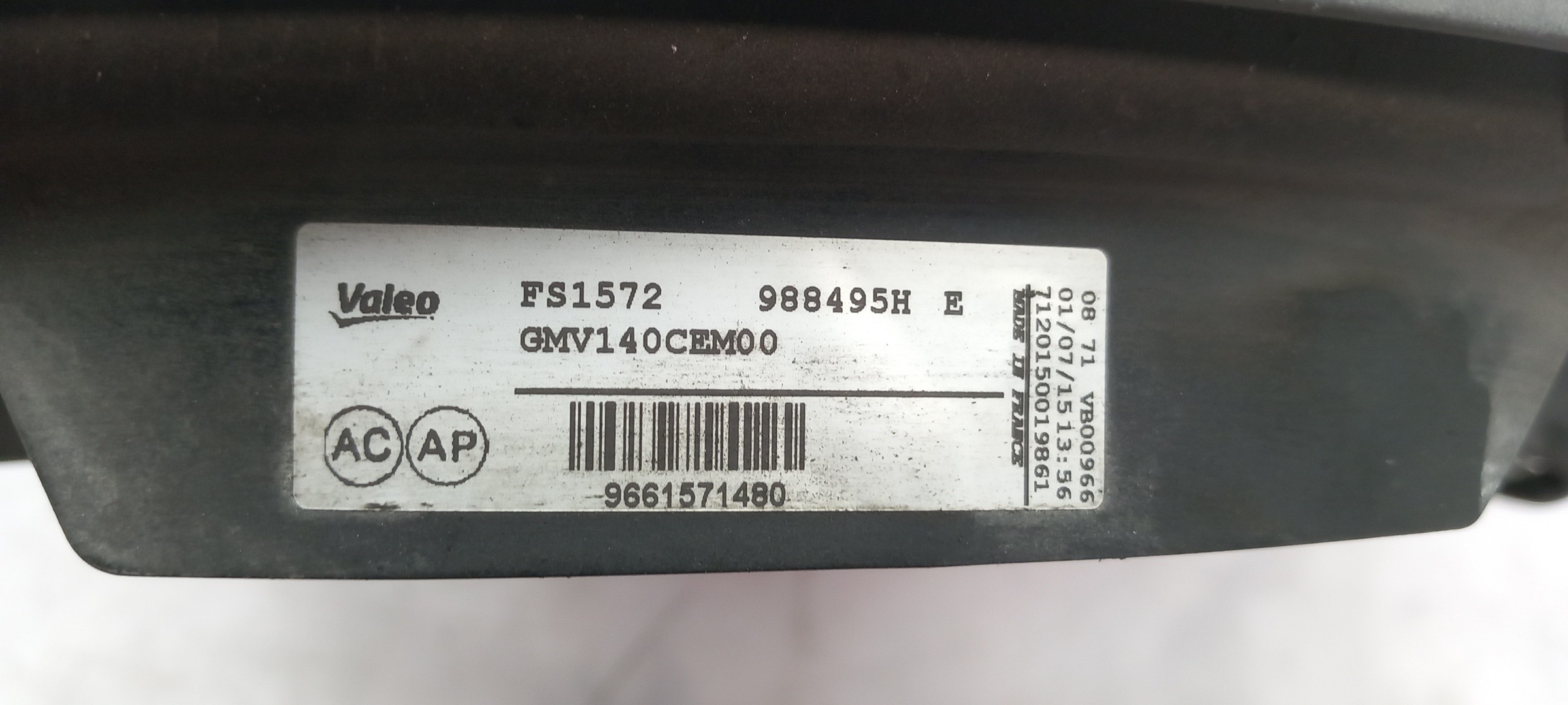Termoventilador / motoventilador CITROËN C4 Picasso I (UD_) Imagem-3