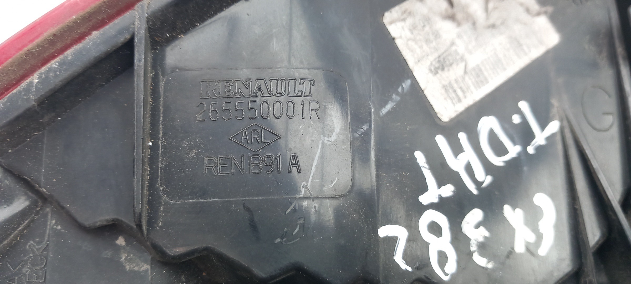 Left Tail light RENAULT Laguna III (BT0/1) Imagem-3