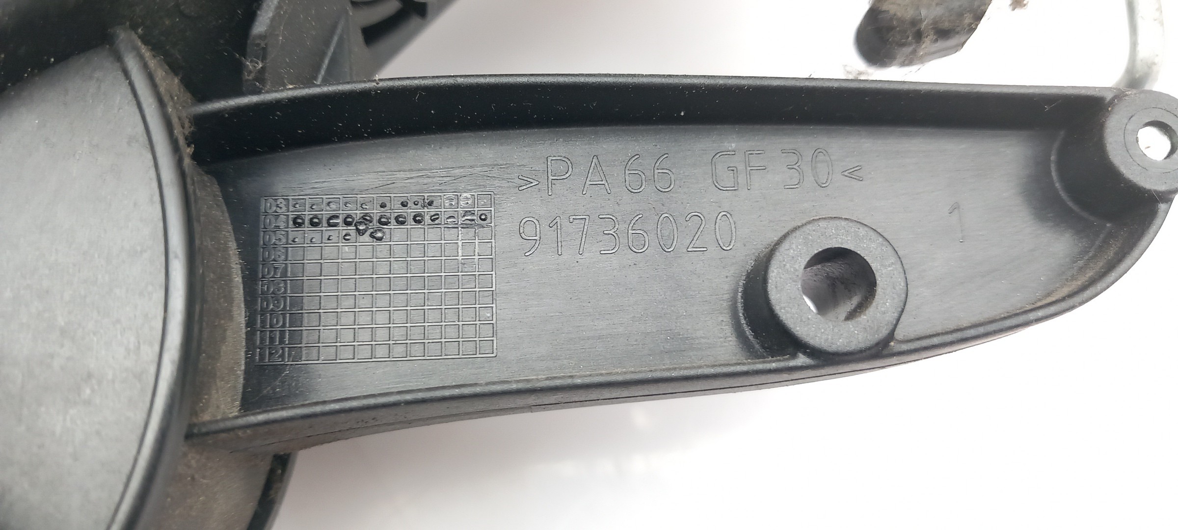 Pedal acelerador MERCEDES-BENZ Classe B (W245) Imagem-3