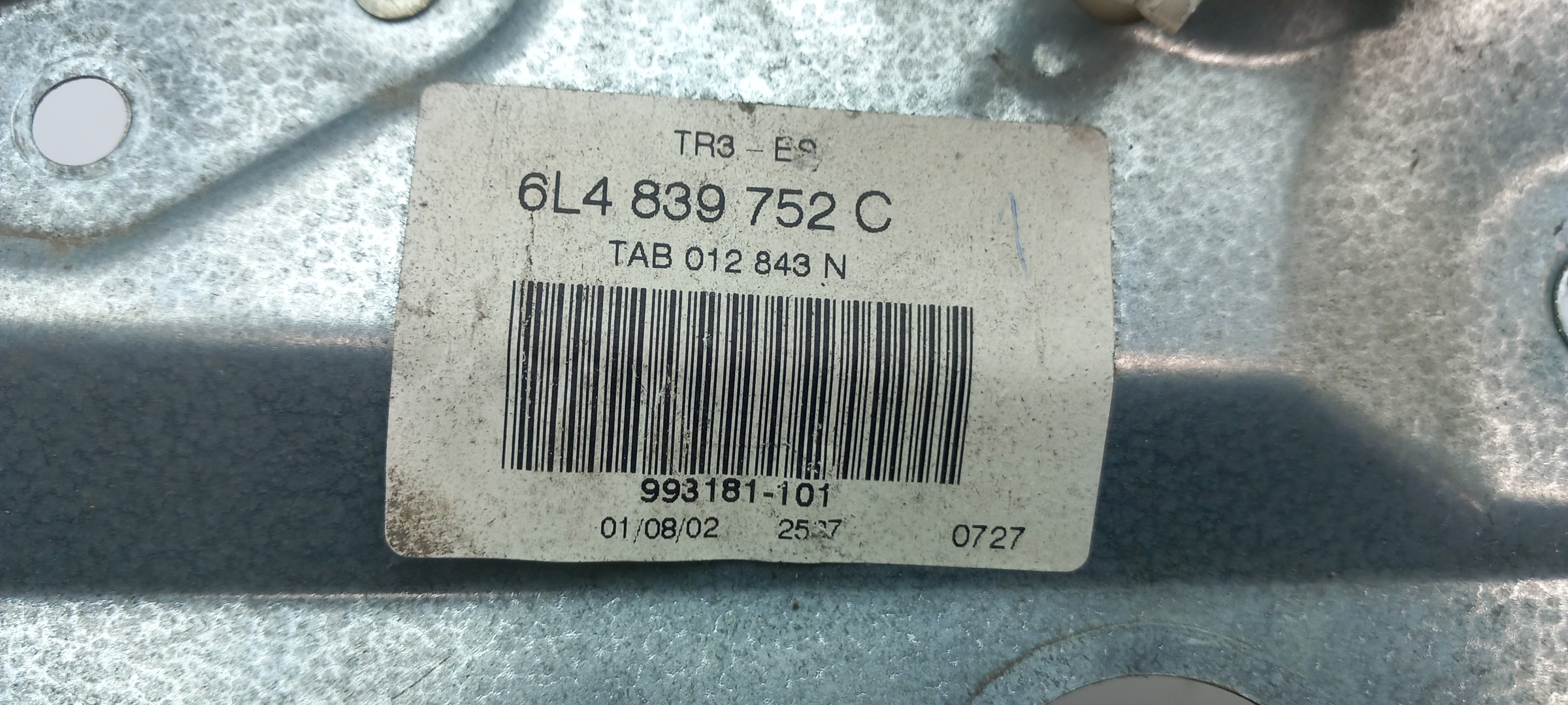Elevalunas trasero derecho SEAT Ibiza III (6L1) Imagem-2
