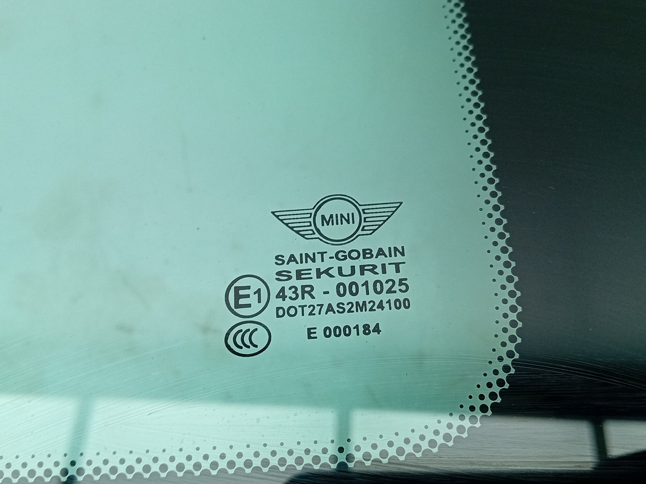 Right rear quarter glass MINI Mini (R50, R53) Imagem-2