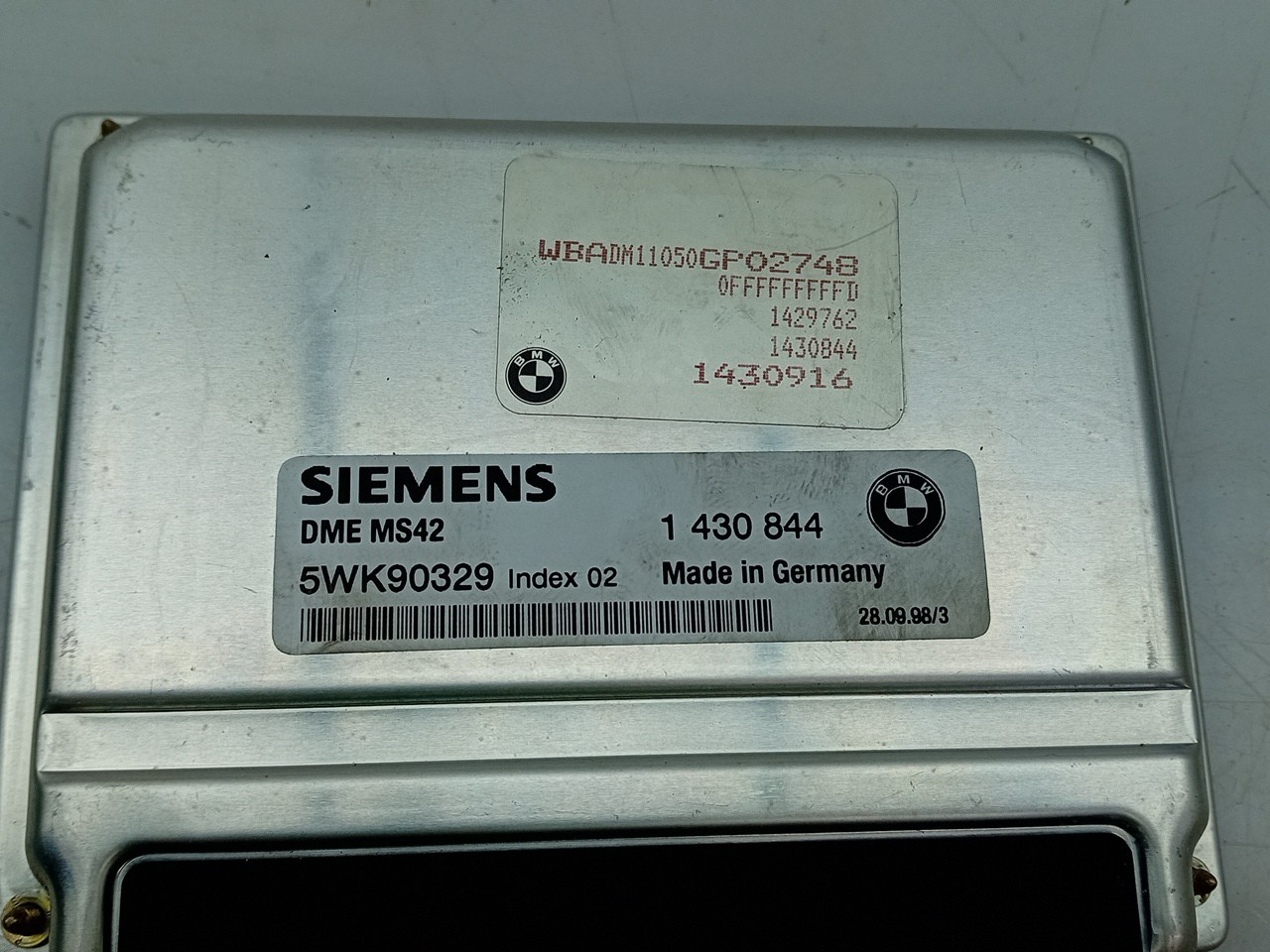 Calculateur /  Unité de contrôle moteur BMW 5 (E39) Imagem-3