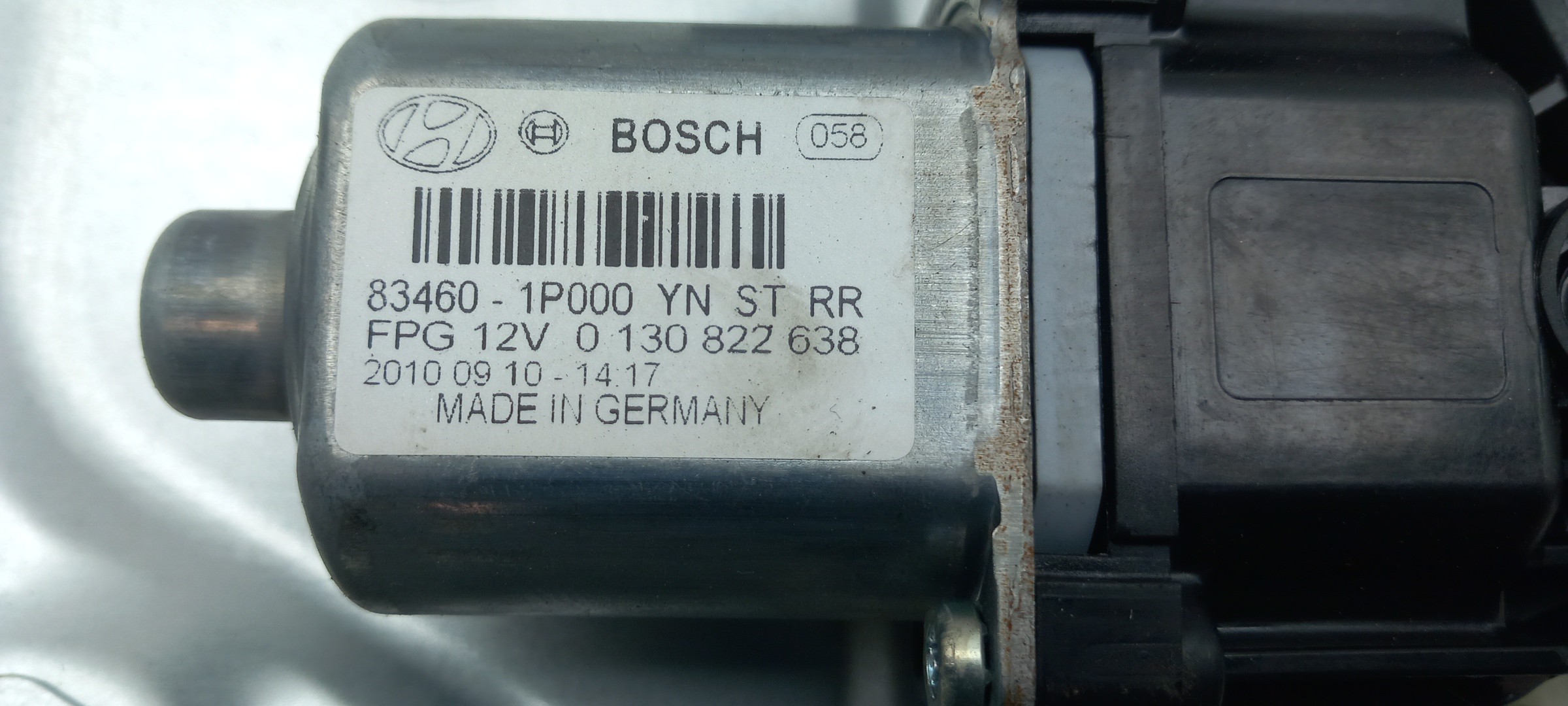 Right rear window regulator KIA Venga (YN) Imagem-4