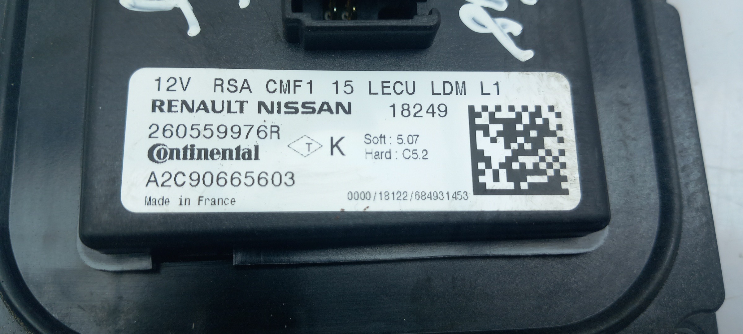 Calculateur d'éclairage RENAULT Captur (J5_) Imagem-3
