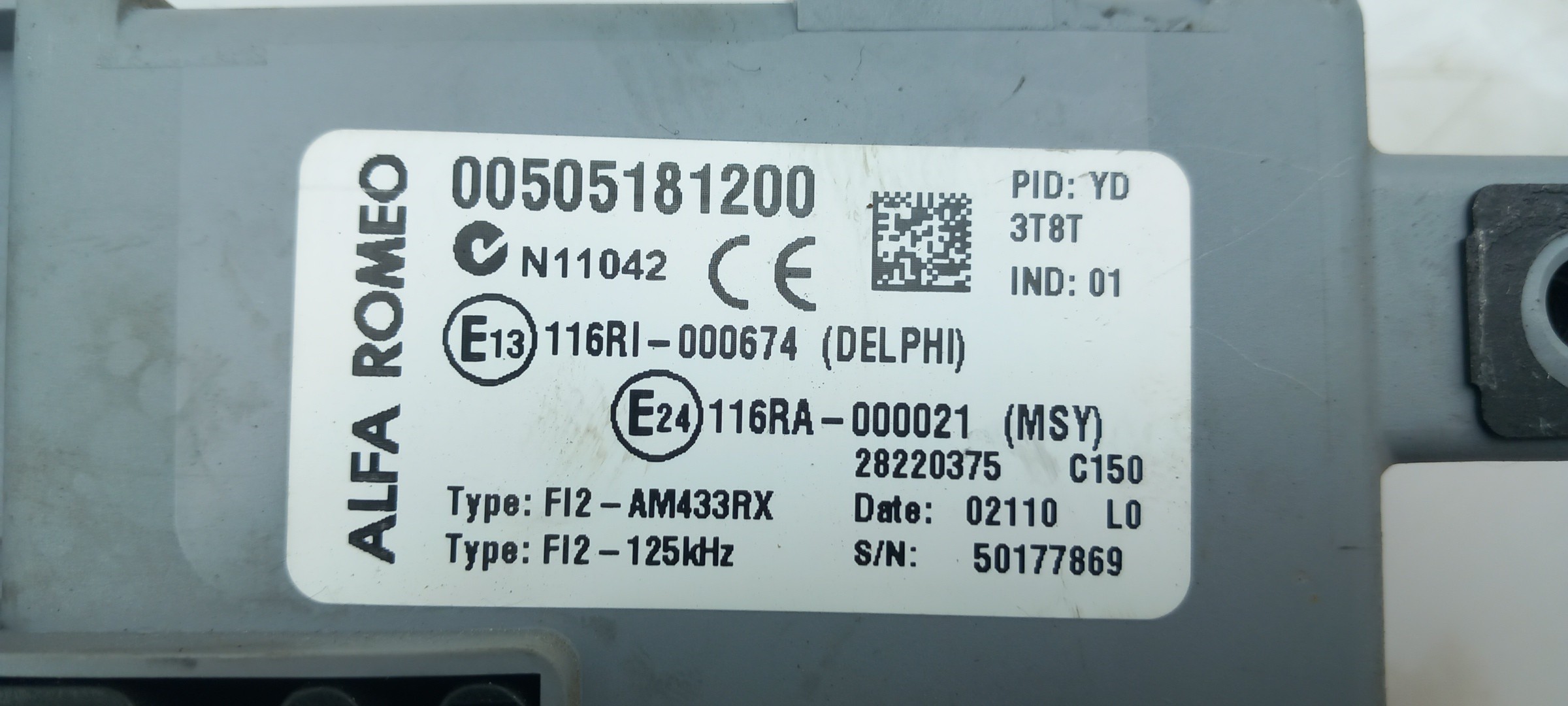 Caixa fusíveis / SAM / BSI ALFA ROMEO Mito (955_) Imagem-4