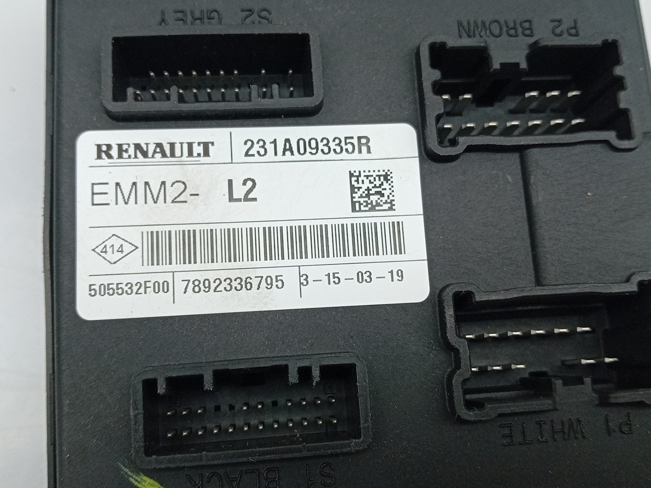 Module de confort RENAULT Twingo III (BCM_) Imagem-2
