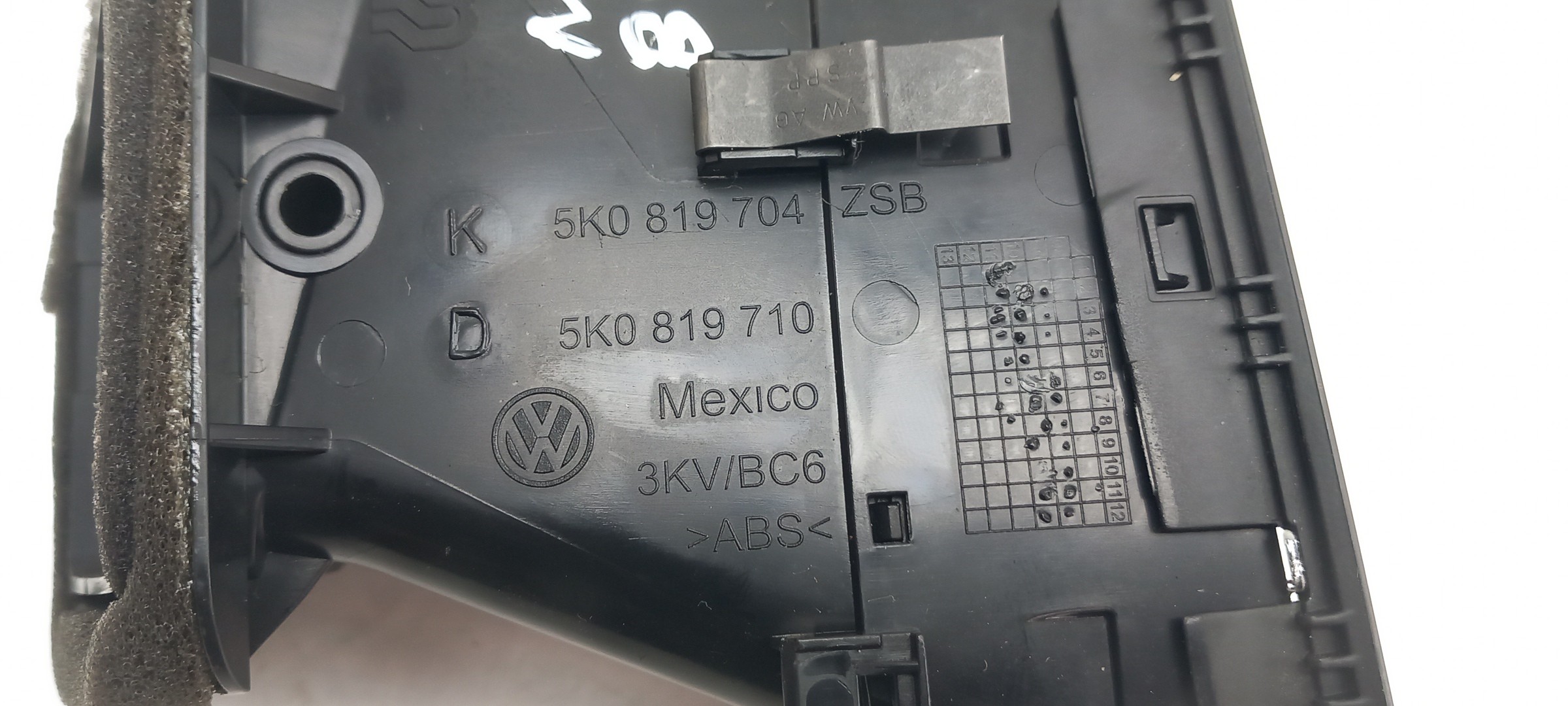 Difusor / saída de ar VOLKSWAGEN Golf VI Variant (AJ5) Imagem-3