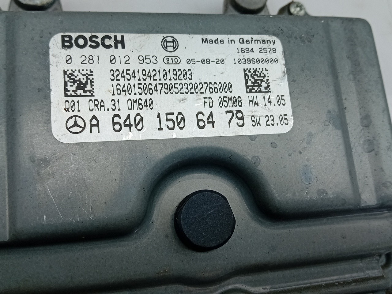 Centralina motor / ECU MERCEDES-BENZ Classe B (W245) Imagem-3