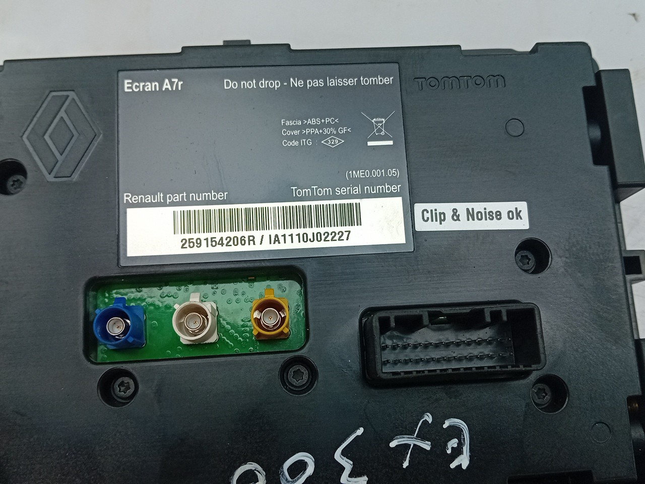Display Monitor RENAULT Scénic III (JZ0/1_) Imagem-2