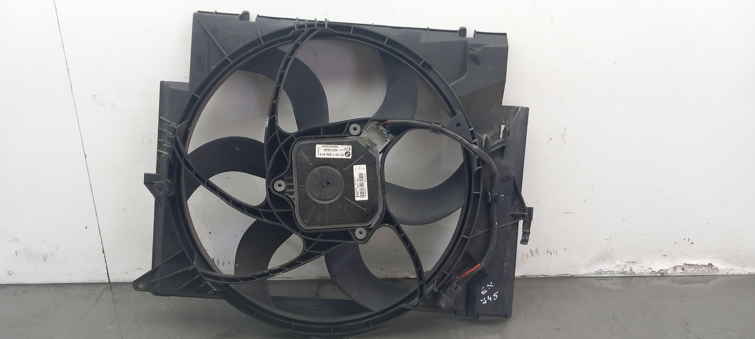 Termoventilador / motoventilador BMW X1 (E84) Imagem-1